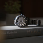 Men Automatic Black Dial Analog Stainless Steel Watch PHANTOM-METAL