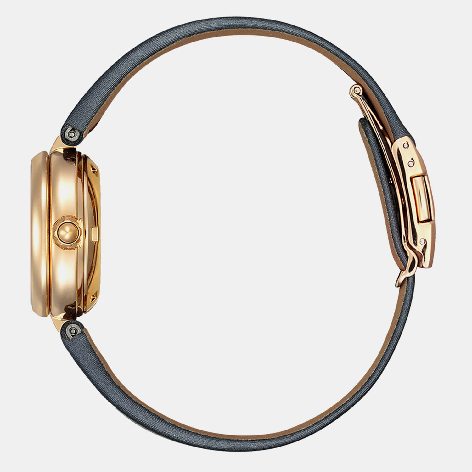 Women Automatic Black Dial Analog Leather Watch PR1023-10H