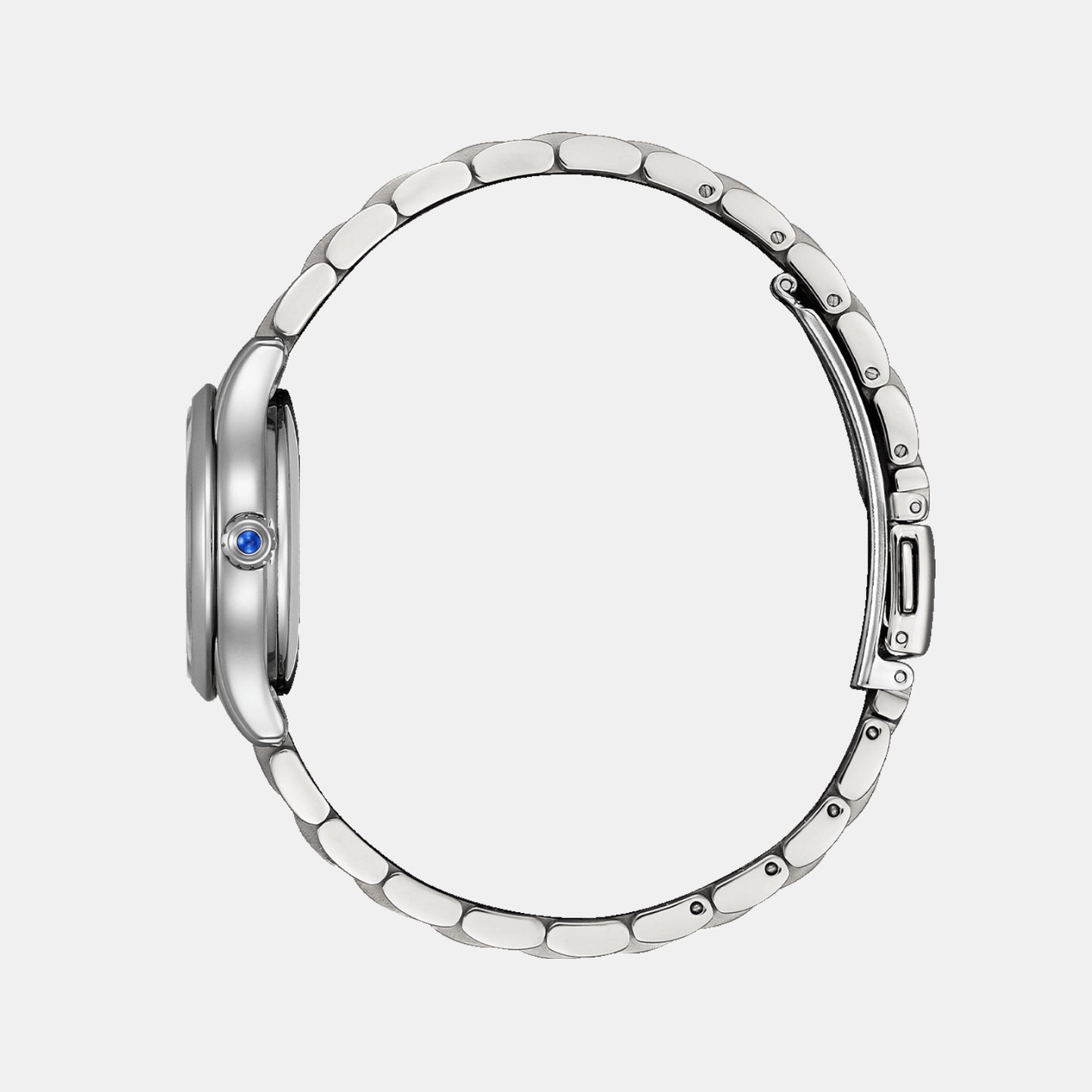 Women Automatic Light Blue Dial Analog Stainless Steel Watch PR1040-88N