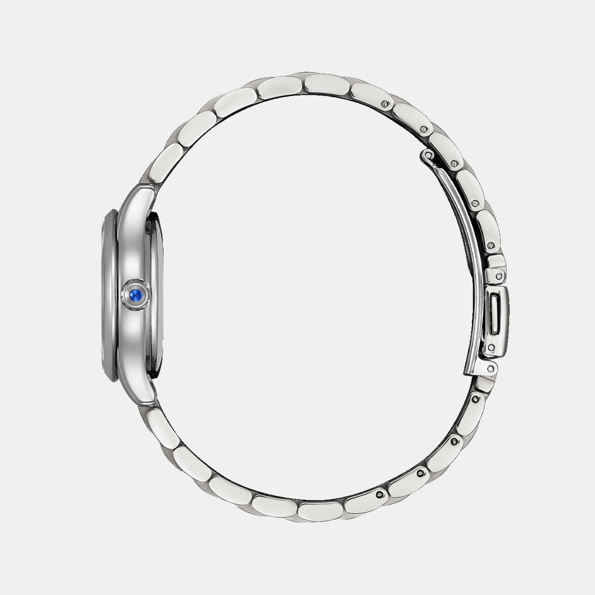 Women Automatic Blue Dial Analog Stainless Steel Watch PR1040-88N