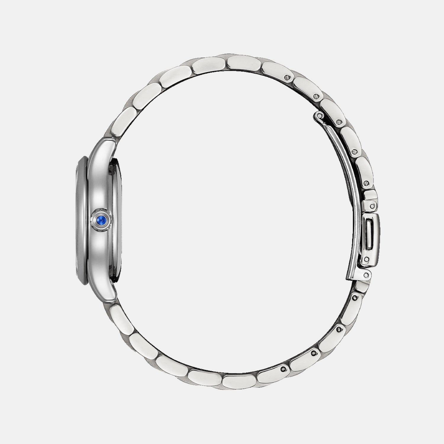 Women Automatic Light Blue Dial Analog Stainless Steel Watch PR1040-88N