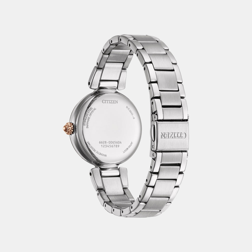 Women Automatic Pink Dial Analog Stainless Steel Watch PR1050-68W