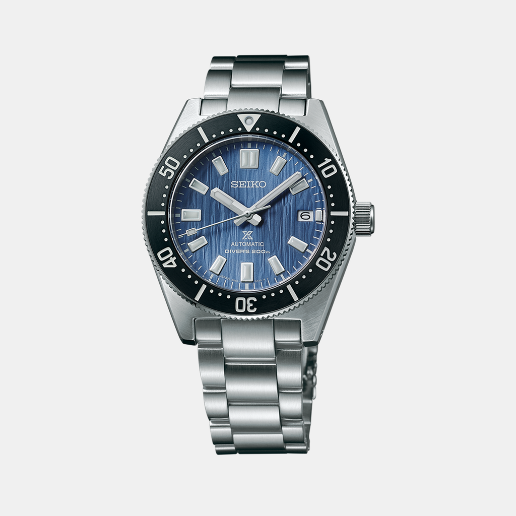 Seiko Round Blue Analog watch