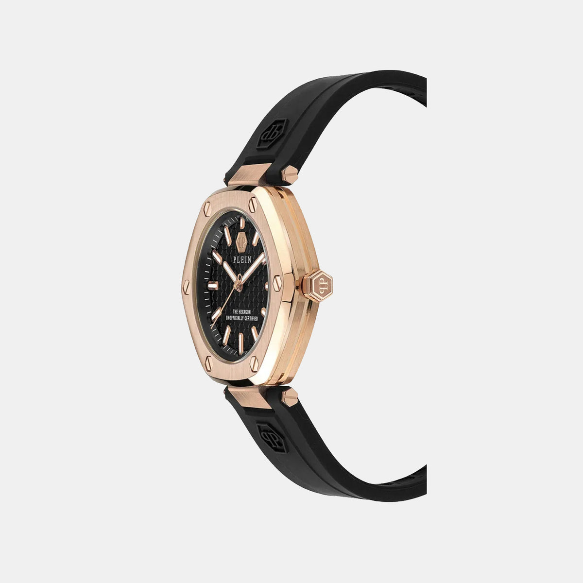 Women Quartz Black Dial Chronograph Silicone Watch PW1BA0323