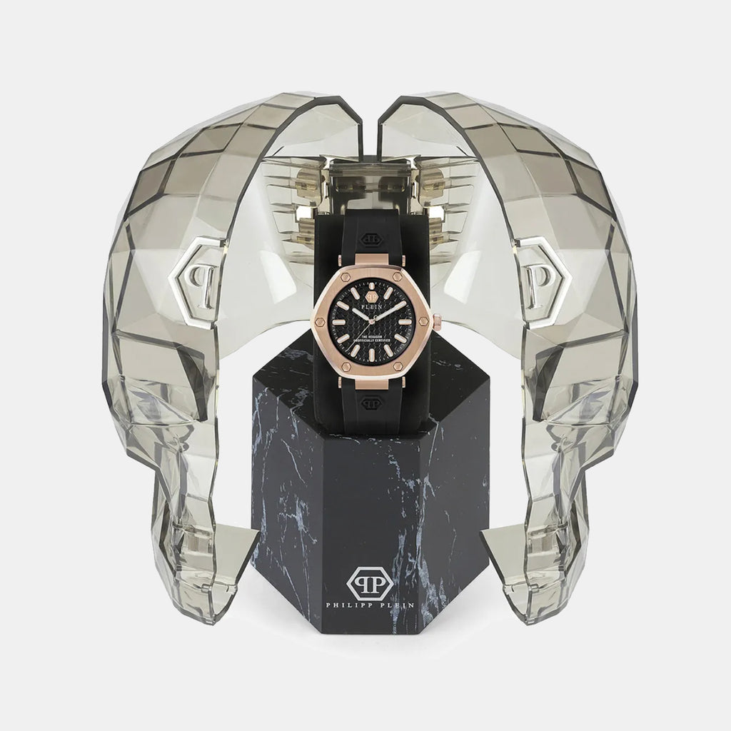 Women Quartz Black Dial Analog Silicone Watch PW1BA0323