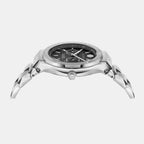 Men Quartz Silver Dial Analog Stainless Steel Watch PW1GA0326