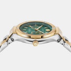 Men Quartz Green Dial Analog Stainless Steel Watch PW1GA0426