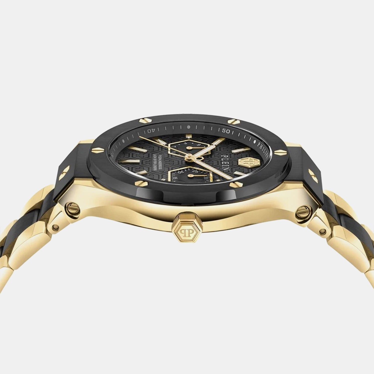 Men Quartz Black Dial Analog Stainless Steel Watch PW1GA0626