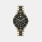 Men Quartz Black Dial Analog Stainless Steel Watch PW1GA0626
