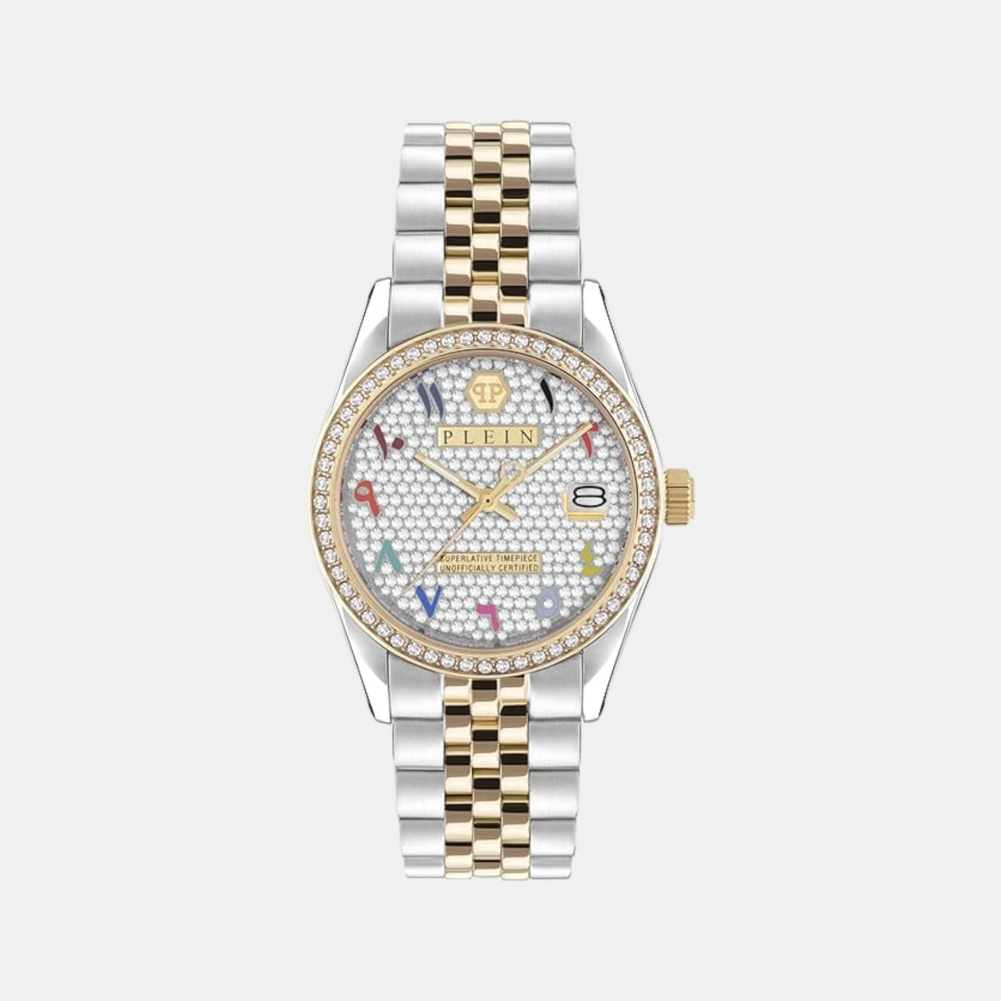 Women Quartz White Dial Analog Stainless Steel Watch PW2BA0123