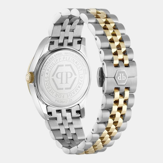 Women Quartz White Dial Analog Stainless Steel Watch PW2BA0123