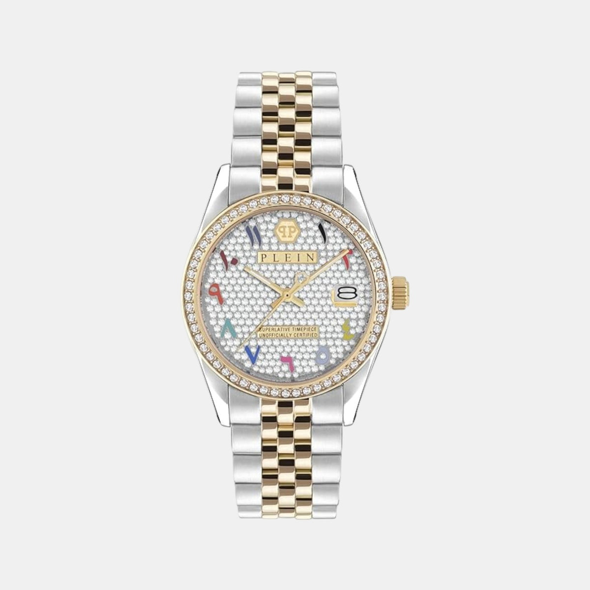 Women Quartz White Dial Analog Stainless Steel Watch PW2BA0123