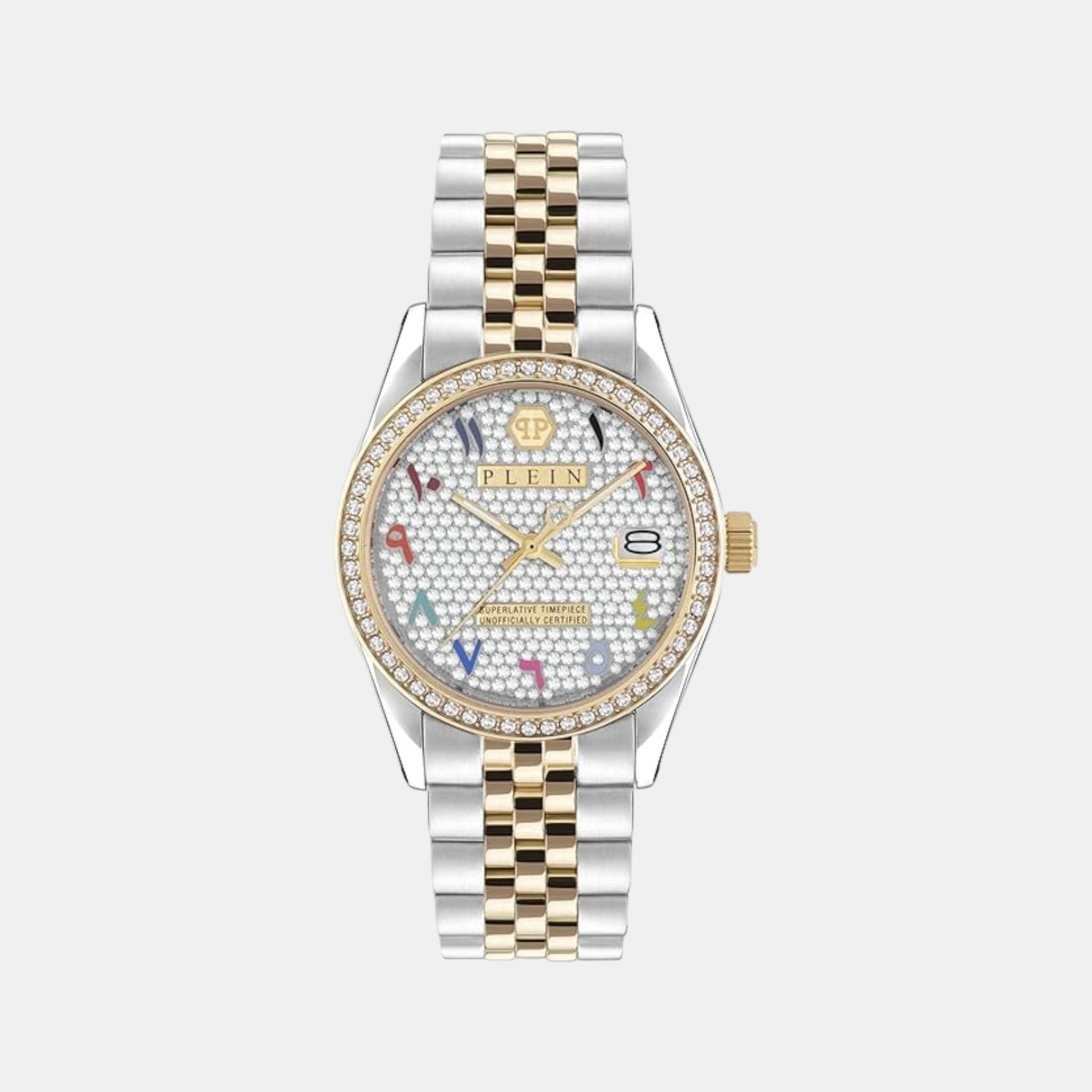 Women Quartz White Dial Analog Stainless Steel Watch PW2BA0123