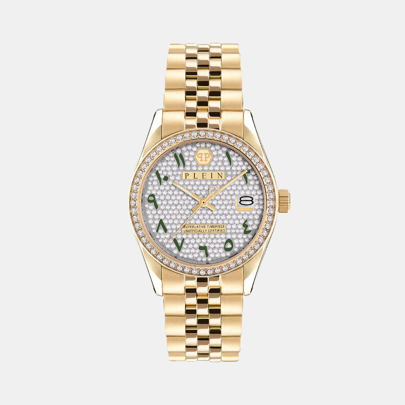 Women Quartz Silver Dial Analog Stainless Steel Watch PW2BA0223