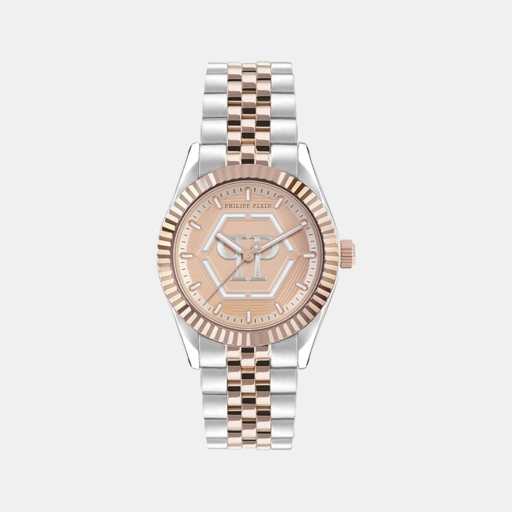 Women Quartz Rose Gold Dial Analog Stainless Steel Watch PW2BA0423