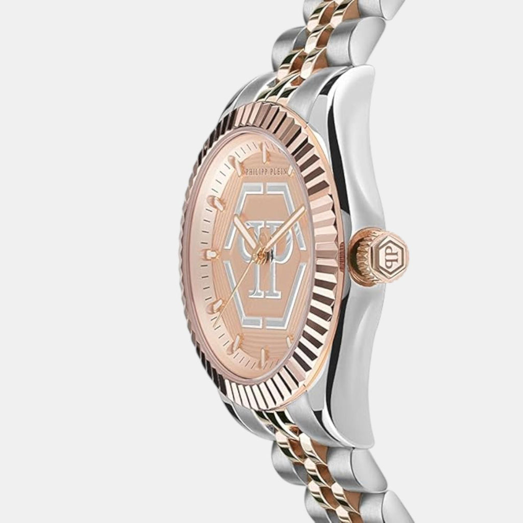 Women Quartz Rose Gold Dial Analog Stainless Steel Watch PW2BA0423