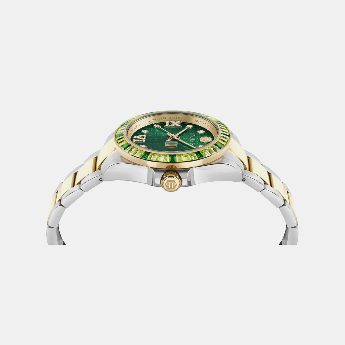 Lady Empire Unisex Quartz Green Dial Analog Stainless Steel Watch PW2FA0225