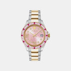 Lady Empire Women Quartz Pink Dial Analog Metal Watch PW2FA0325