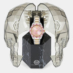 Lady Empire Women Quartz Pink Dial Analog Metal Watch PW2FA0325