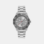 Men Quartz Grey Dial Analog Stainless Steel Watch PW2GA0326