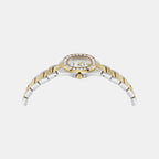 The $Pectre Lady Mini Women Quartz White Dial Analog Metal Watch PW5FA0425