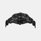Men Quartz Black Dial Analog Silicone Watch PWAAA0721