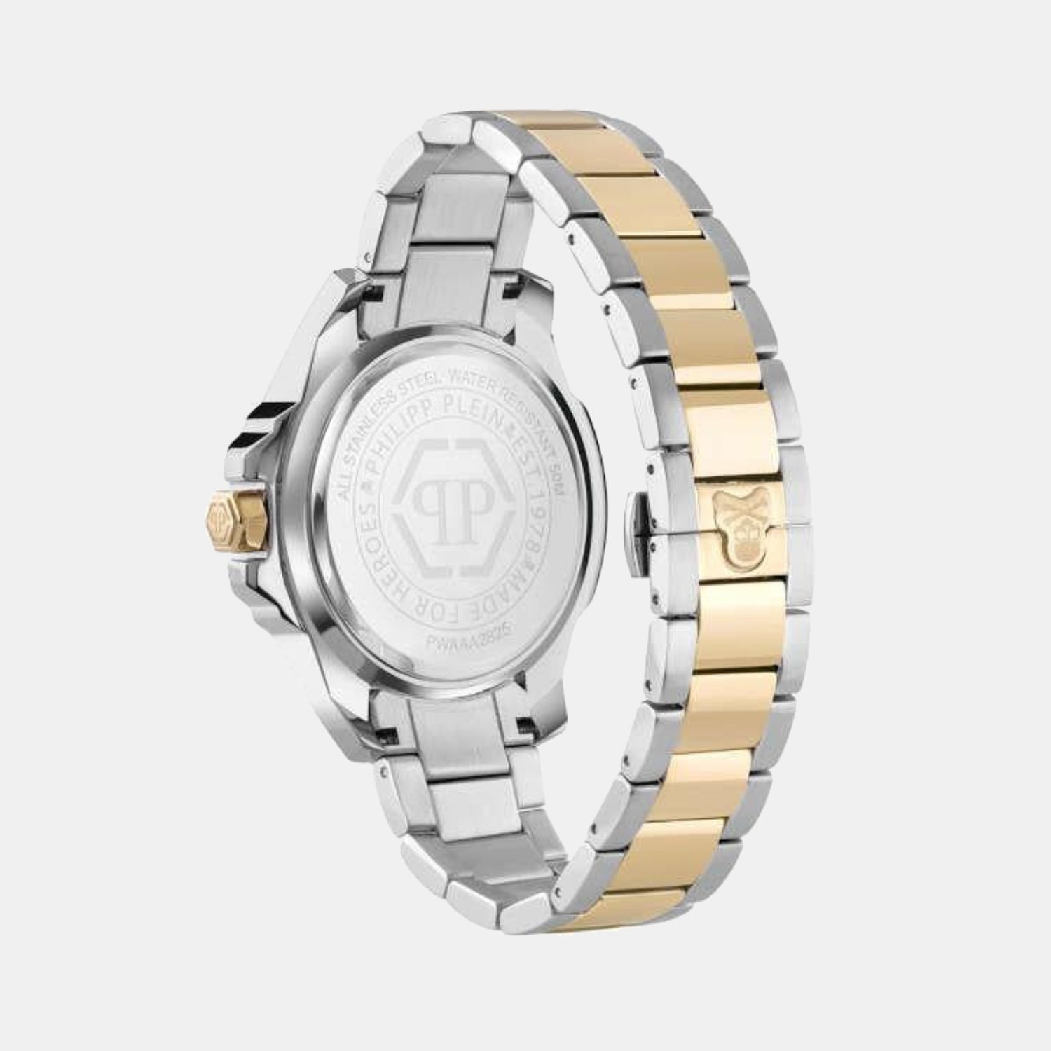 Men Quartz Green Dial Analog Stainless Steel Watch PWAAA2825