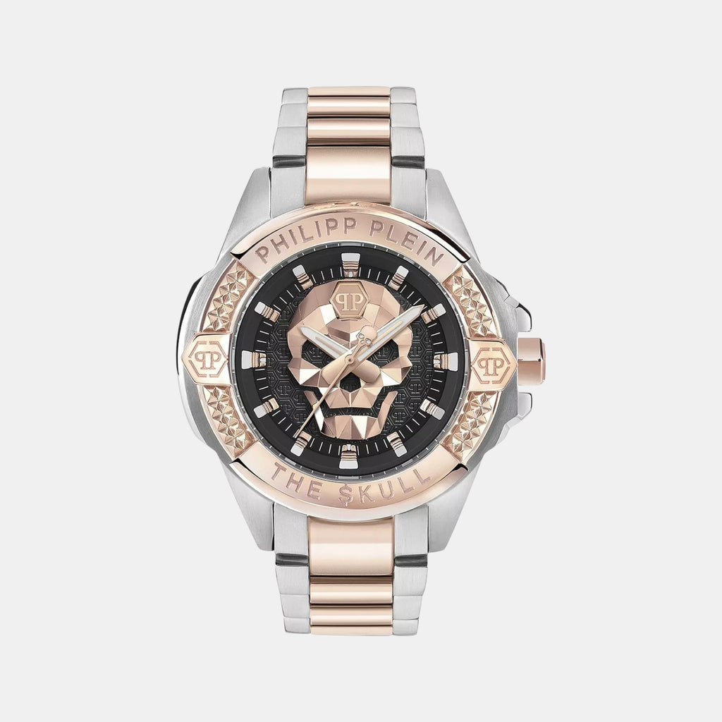 Men Quartz Brown Dial Analog Stainless Steel Watch PWAAA2925