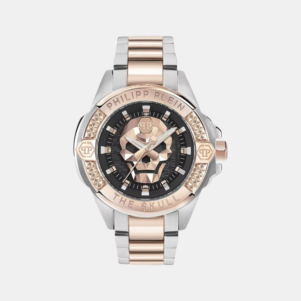 Men Quartz Brown Dial Analog Stainless Steel Watch PWAAA2925