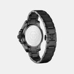 Men Quartz Black Dial Analog Stainless Steel Watch PWAAA3025