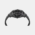 Men Quartz Black Dial Analog Stainless Steel Watch PWAAA3025