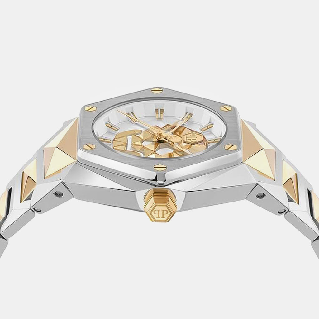 Women Quartz Multicolour Dial Analog Stainless Steel Watch PWADA0424