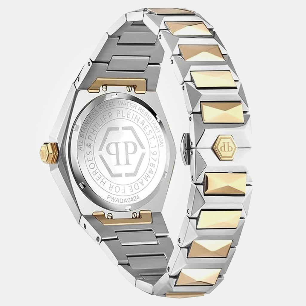 Women Quartz Multicolour Dial Analog Stainless Steel Watch PWADA0424