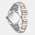 Women Quartz Rose Gold Dial Analog Stainless Steel Watch PWADA0624