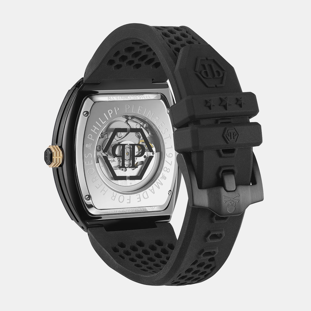Philipp Plein Men Tonneau Grey watch