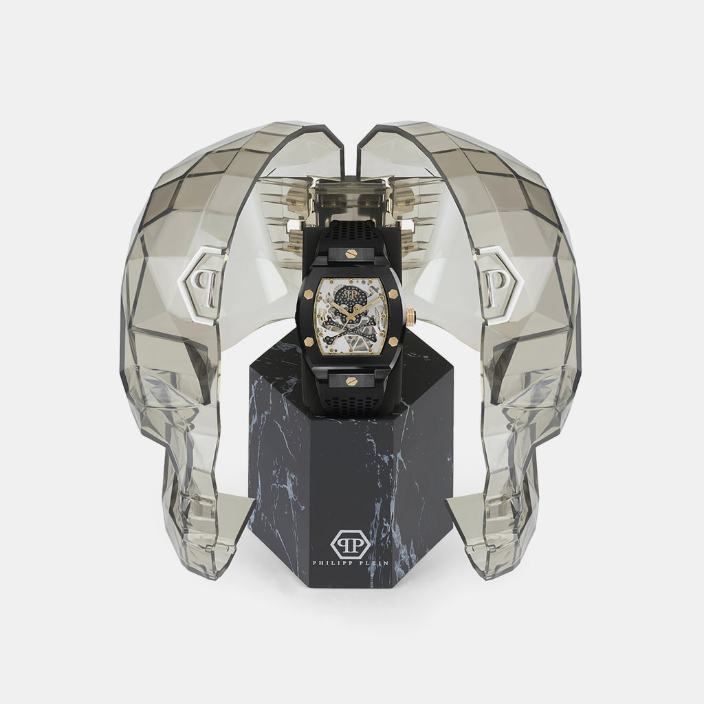 Philipp Plein Brass Tonneau watch