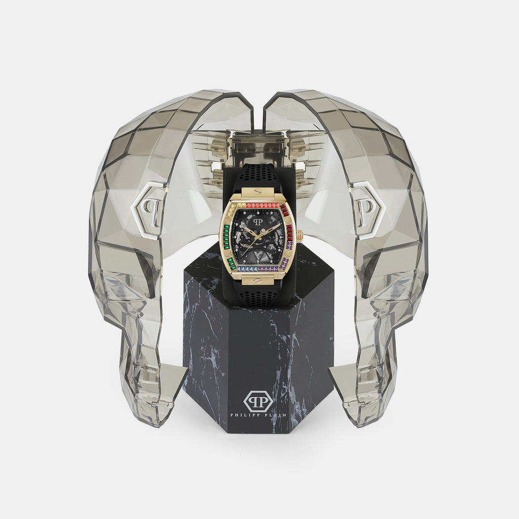 Philipp Plein Stainless steel Tonneau watch