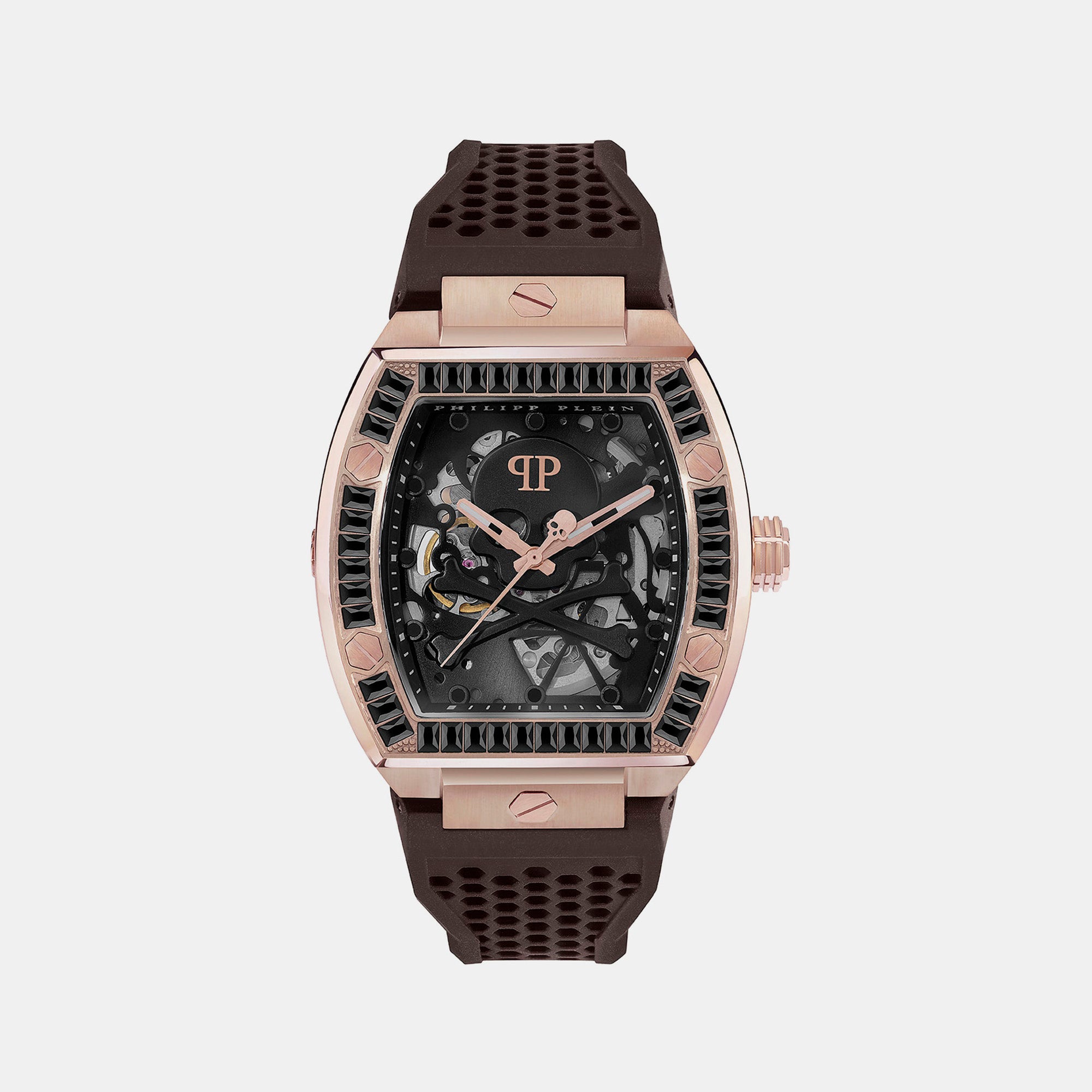 Philipp Plein Tonneau Black Analog watch