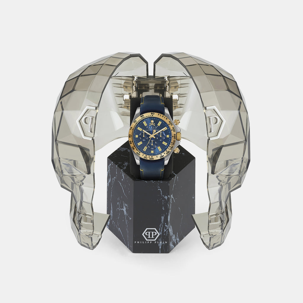 Philipp Plein Brass Round watch