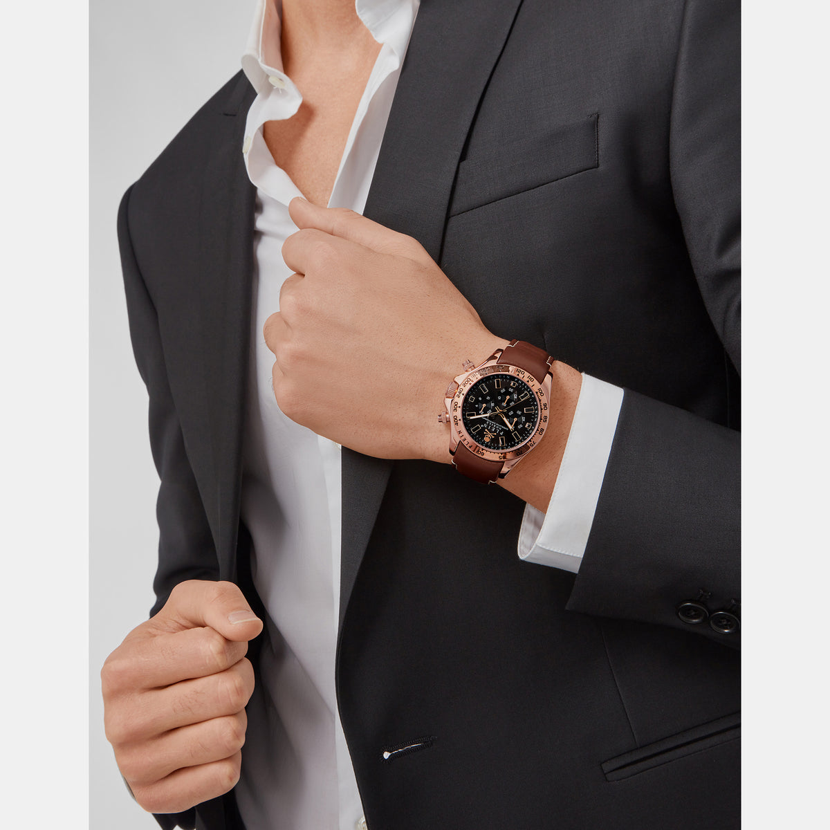 Philipp Plein Leather Black watch