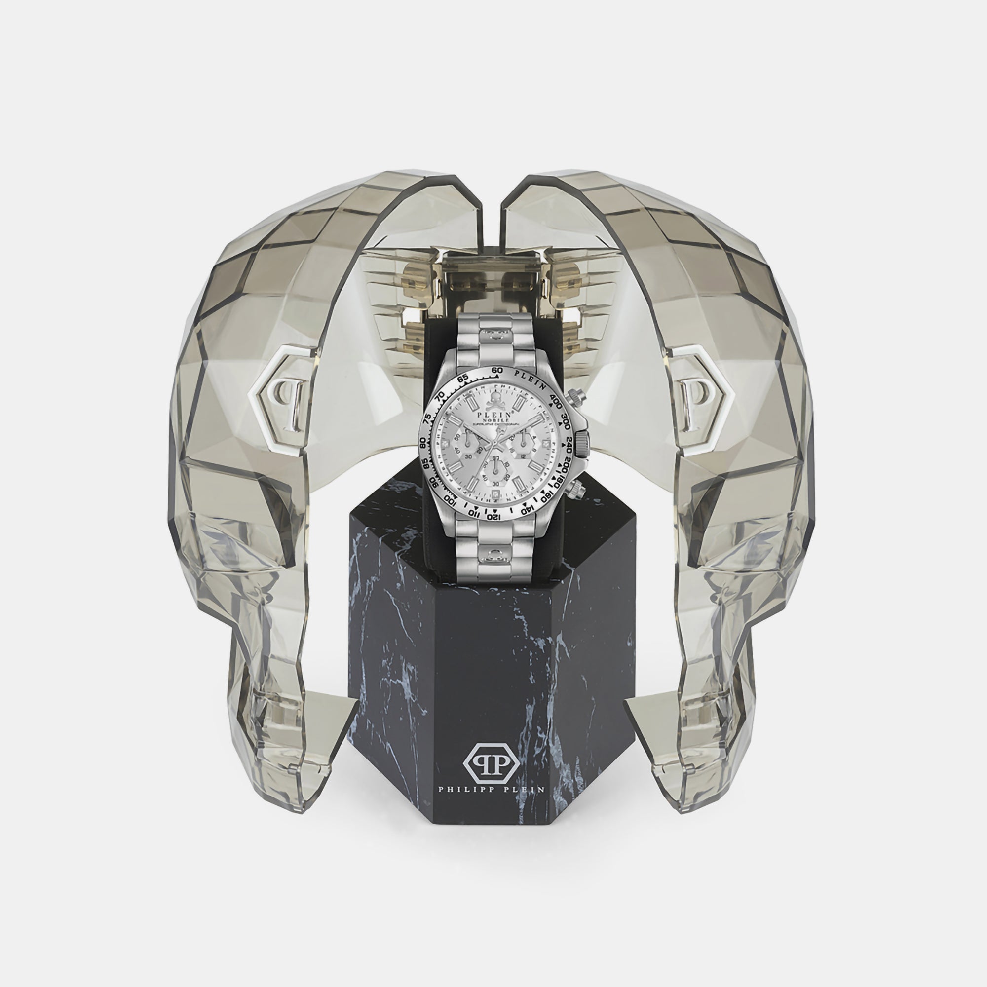 Philipp Plein Brass Round watch