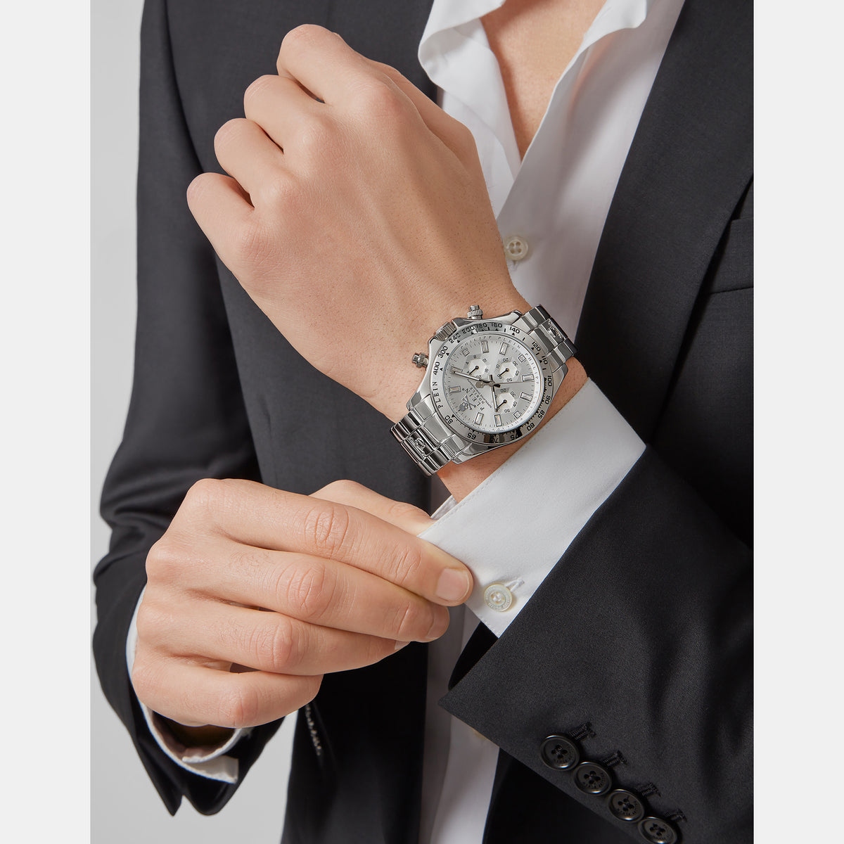Philipp Plein Stainless Steel White watch