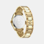 Women Quartz Black Dial Analog Stainless Steel Watch PWCDA0624