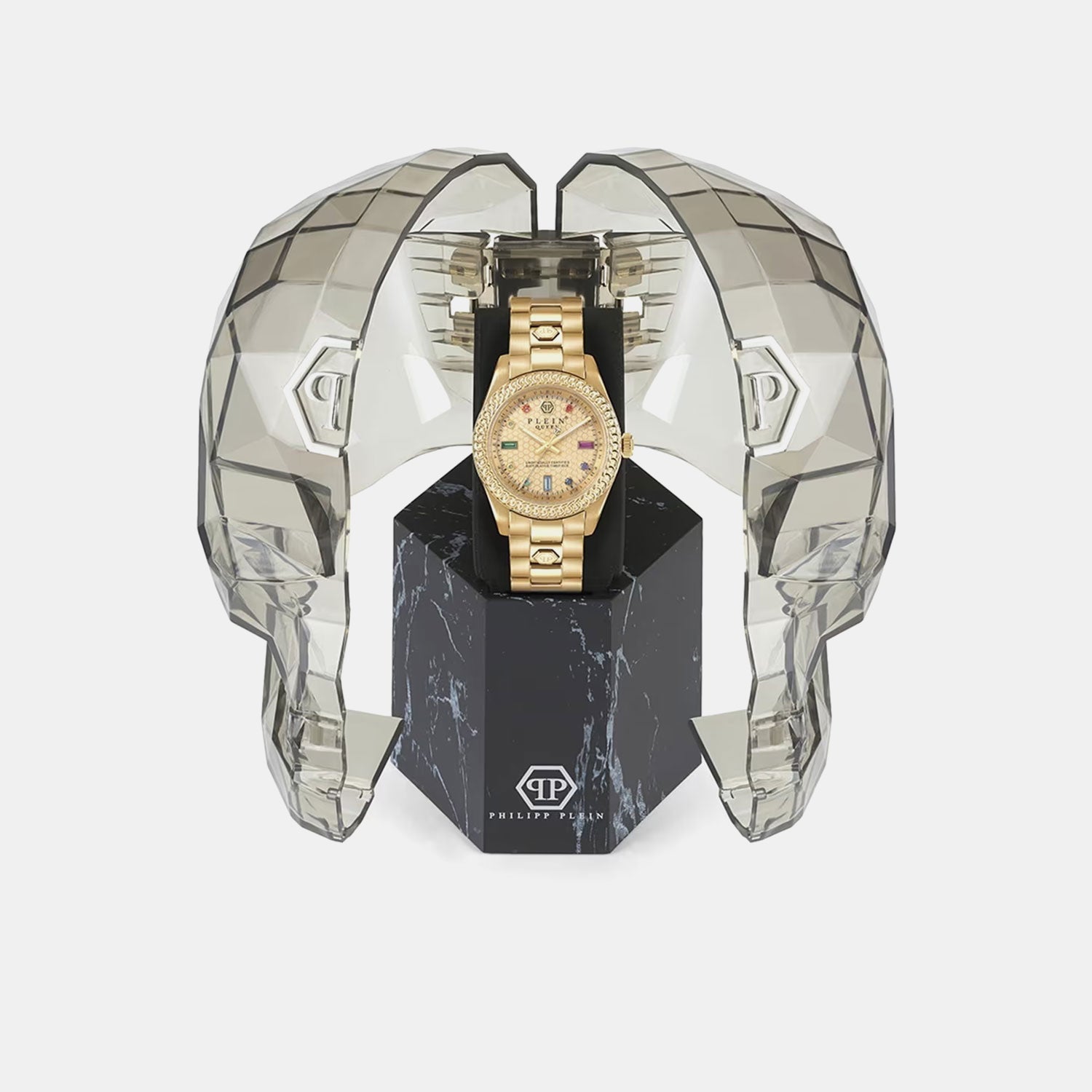 Women Quartz Gold Dial Analog Stainless Steel Watch PWDAA0721