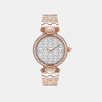 Women Quartz White Dial Analog Stainless Steel Watch PWEAA0821