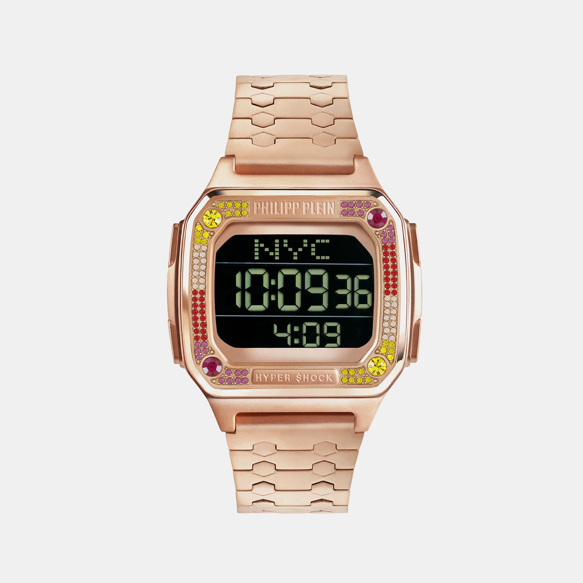 Philipp Plein Square Black Digital watch