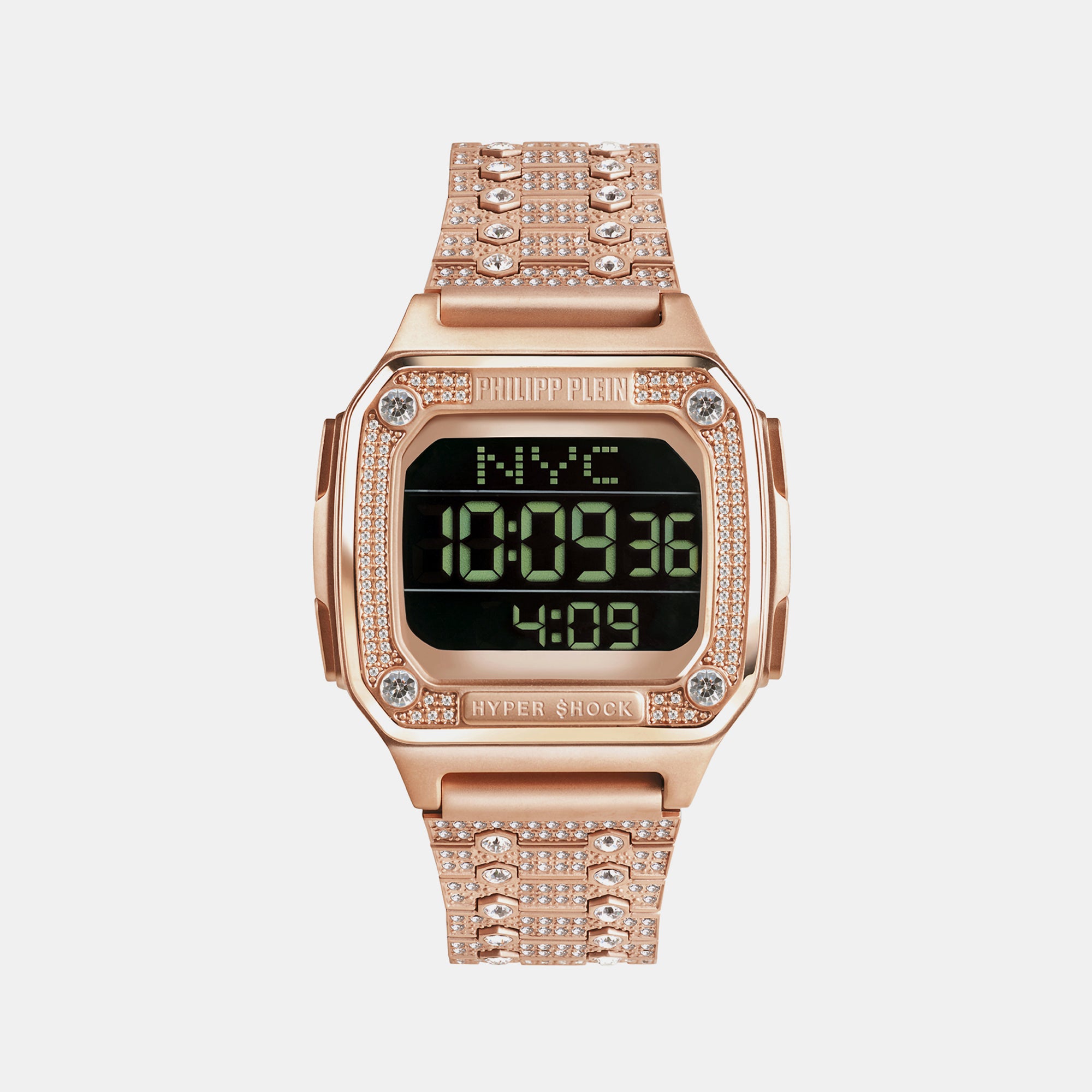 Philipp Plein Square Black Digital watch