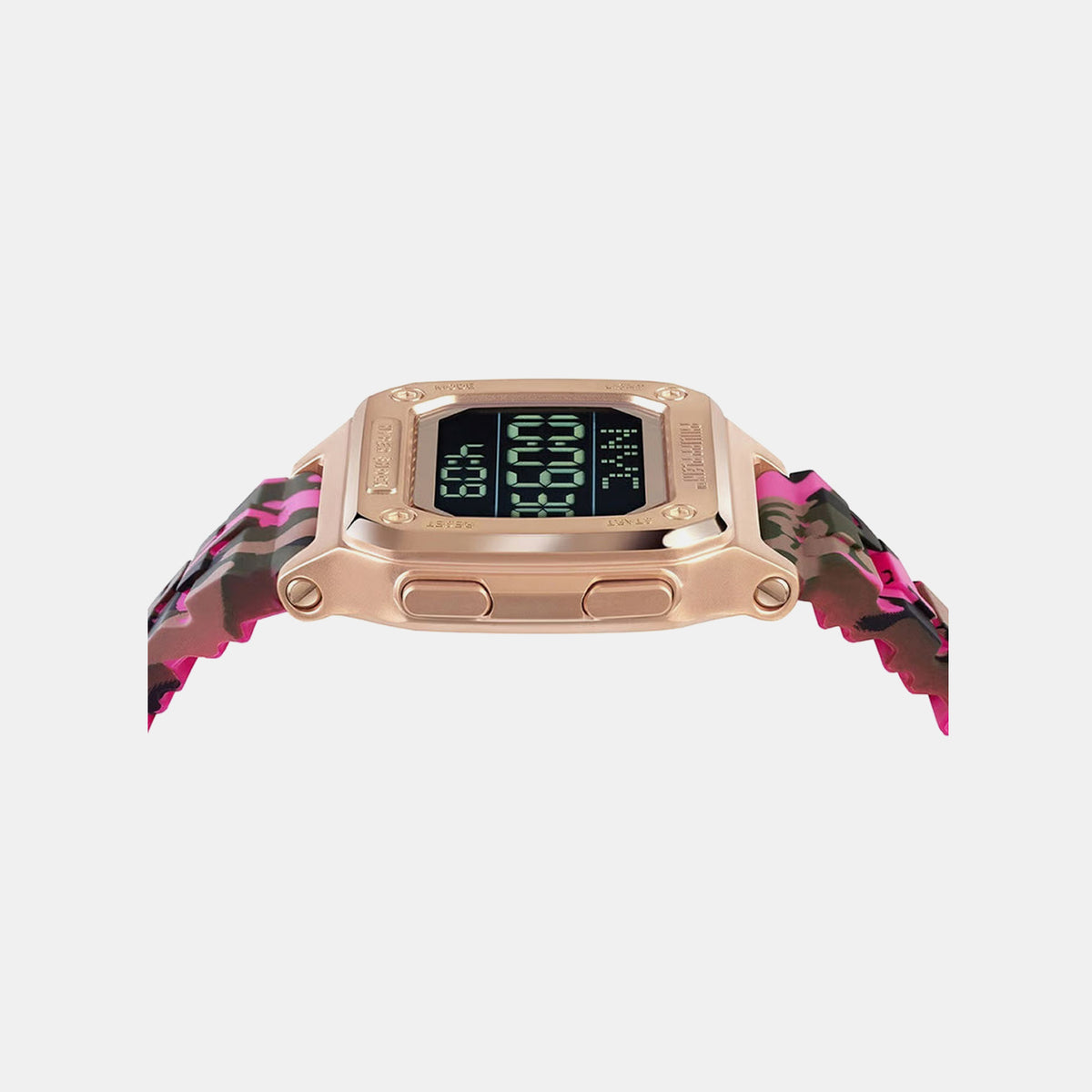 Haa - Hyper Shock Unisex Quartz Black Dial Digital Silicone Watch PWHAA1622