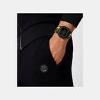 Unisex Quartz Black Dial Digital Silicone Watch PWHAA1722