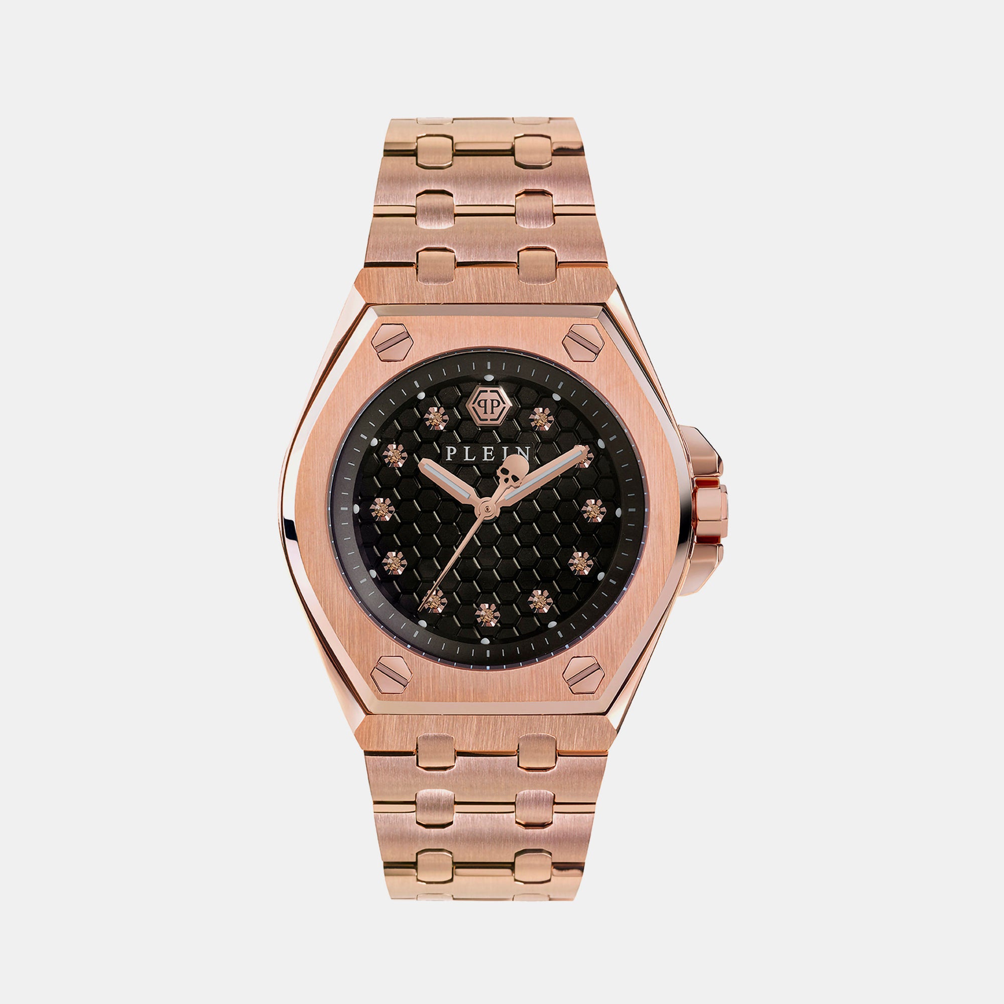 Philipp Plein Round Brown Analog watch